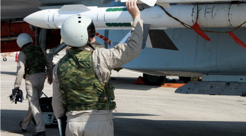 Bojová letka RF v Sýrii | foto: mil.ru Zdroj: https://globe24.cz/svet/69107-asadova-armada-v-bitve-o-idlib-selhava-rusko-musel-nasadit-specialni-jednotky#photoInArticle-33067