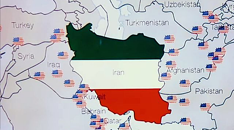 mapa iran