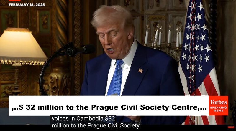 Trump dotace neziskovky